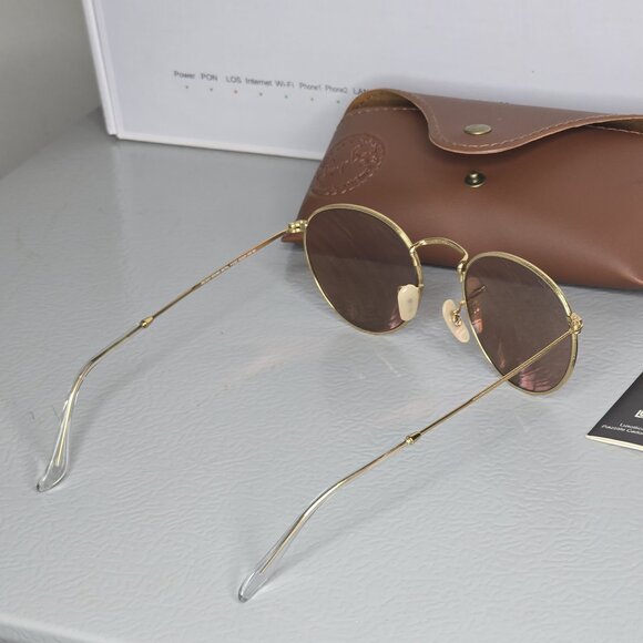 Ray-Ban RB 3447 Round Metal sunglasses - Picture 3 of 4